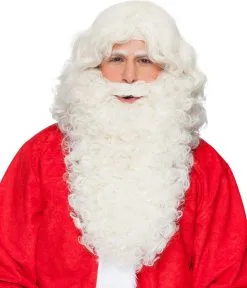 Overig Baardstel Kerstman Superluxe Naturel