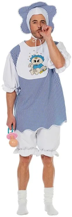 Overig Blauw Baby Kostuum Voor Heren