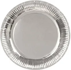 Overig Bordjes Zilver 23cm - 6st