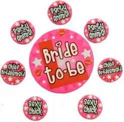 Overig Buttons Vrijgezellenfeest Voor Dames