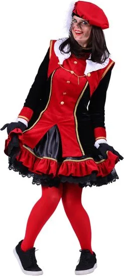 Overig Dames Pietenpak Graciosa Rood/Zwart