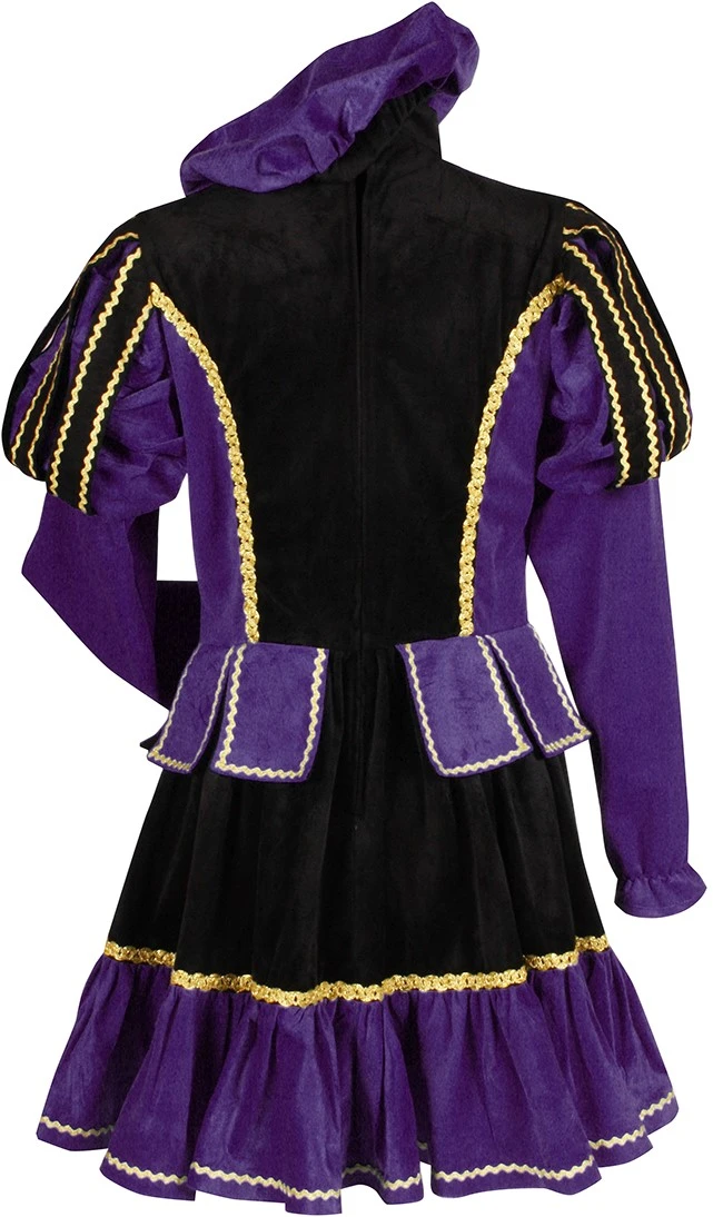 Overig Dames Pietenpak Murcia Zwart/Paars - Afbeelding 3