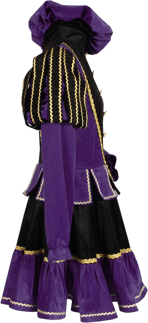 Overig Dames Pietenpak Murcia Zwart/Paars - Afbeelding 2