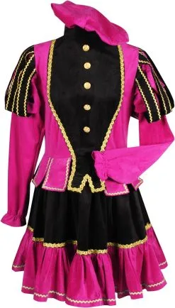 Overig Dames Pietenpak Murcia Zwart/Pink