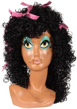 Overig Dames Pietenpruik Pepita Wetlook Met Roze Strikjes