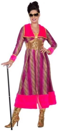 Overig Damesjas Pimp Madam Pink-Goud