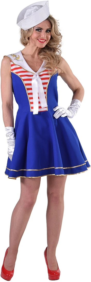 Overig Dameskostuum Matrozen Meisje Blauw