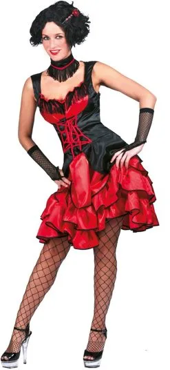 Overig Dameskostuum Sexy Can Can