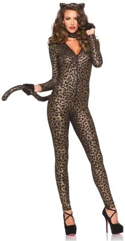 LEG AVENUE Dameskostuum Sexy Glamour Kitten