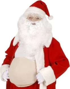 Overig Dikke Buik Kussen Kerstman