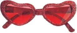 Overig Discobril Hearts Glitter Rood
