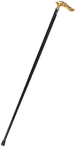 Overig Gangster Wandelstok Goud Amadeus