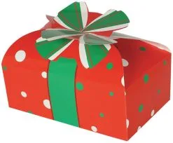 Overig Geschenkdoos Kerst Met Strik (18x11cm)