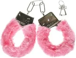 Overig Handboeien Met Roze Pluche