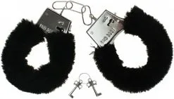 Overig Handboeien Met Zwarte Pluche