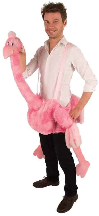 Overig Hang-on Struisvogel Pink