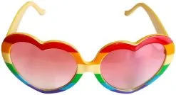 Overig Hartjes Bril Regenboog Rainbow