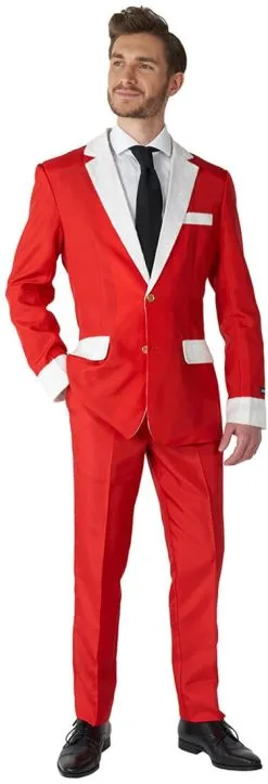 Herenkostuum Suitmeister Santa Faux Fur