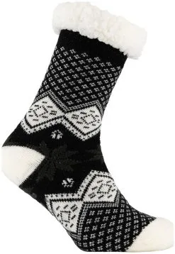 Overig Huissokken Geruit Zwart/Wit