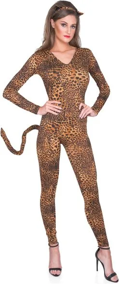 Overig Jumpsuit Panter Voor Dames