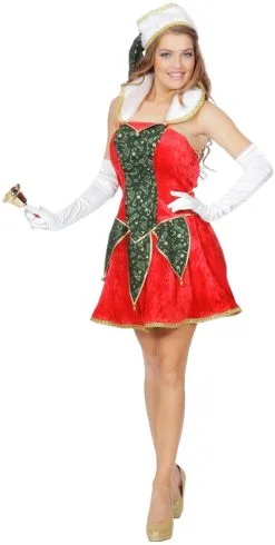 Overig Jurkje Kerst Elfje Voor Dames