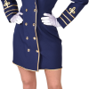 Overig Kapiteinsjurk Marine Luxe Voor Dames