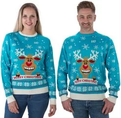 Overig Kersttrui Rudolph Merry Christmas