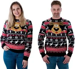 Overig Kersttrui Rudolph Pop Out