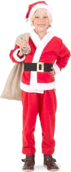 Overig Kinder Kerstmanpak Met Muts