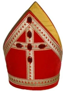 Overig Kokermijter Fluweel Bram Luxe Rood