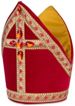 Overig Kokermijter Sinterklaas Katoenfluweel