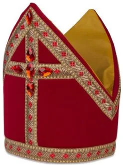 Overig Kokermijter Sinterklaas Polyesterfluweel