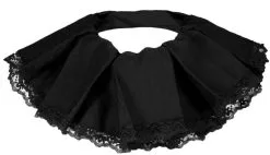 Overig Kraag Zwarte Piet Met Kant Zwart