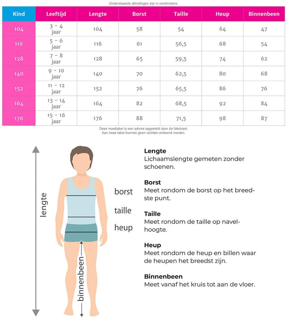 Overig Meisjeskostuum Mama Mia Pink - Afbeelding 2