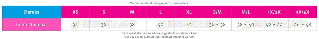 LEG AVENUE Dameskostuum Sexy Non - Twisted Sister - Afbeelding 4