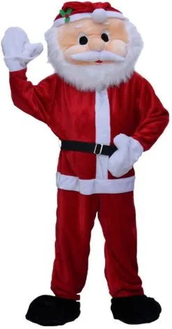 Overig Mascotte Kerstman Luxe