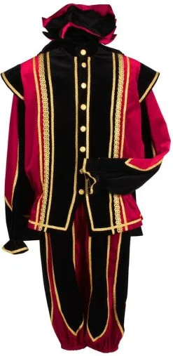 Overig Pietenpak Toledo Pink-Zwart Luxe