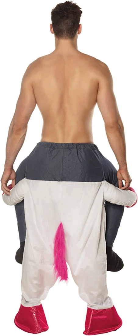 Overig Piggyback Kostuum Unicorn - Eenhoorn - Afbeelding 4