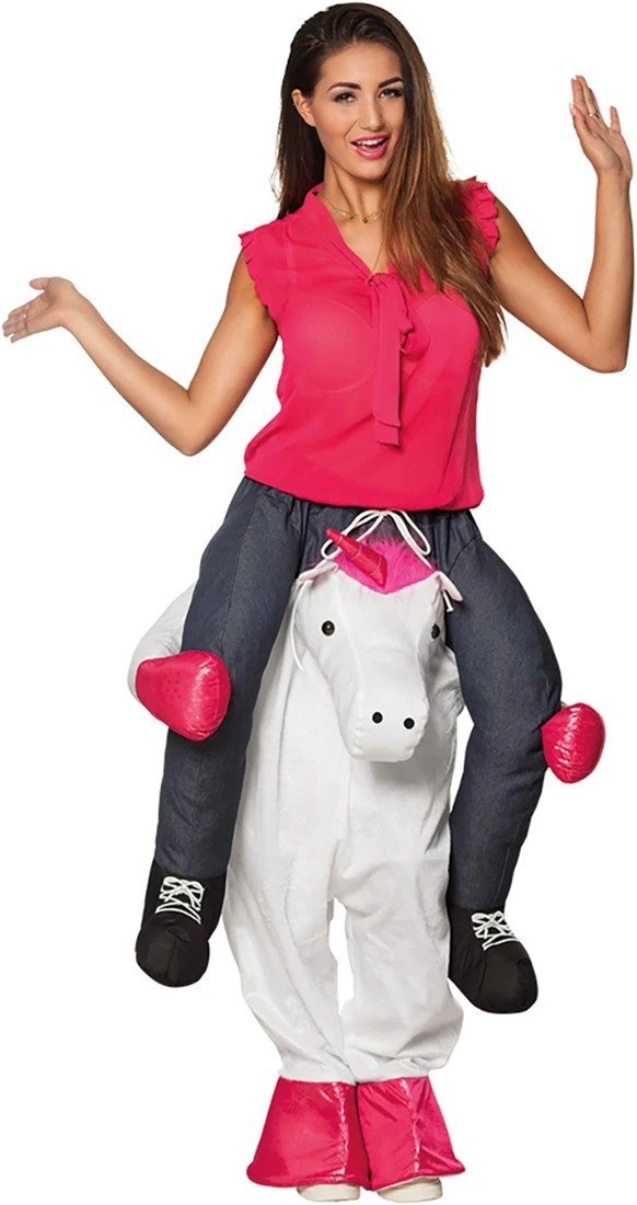 Overig Piggyback Kostuum Unicorn - Eenhoorn