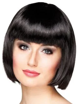 Overig Pruik Bobline Cabaret Zwart