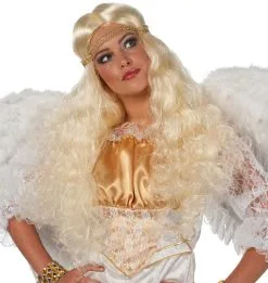 Overig Pruik Engel Blond