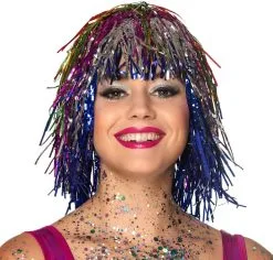 Overig Pruik Lametta Multi