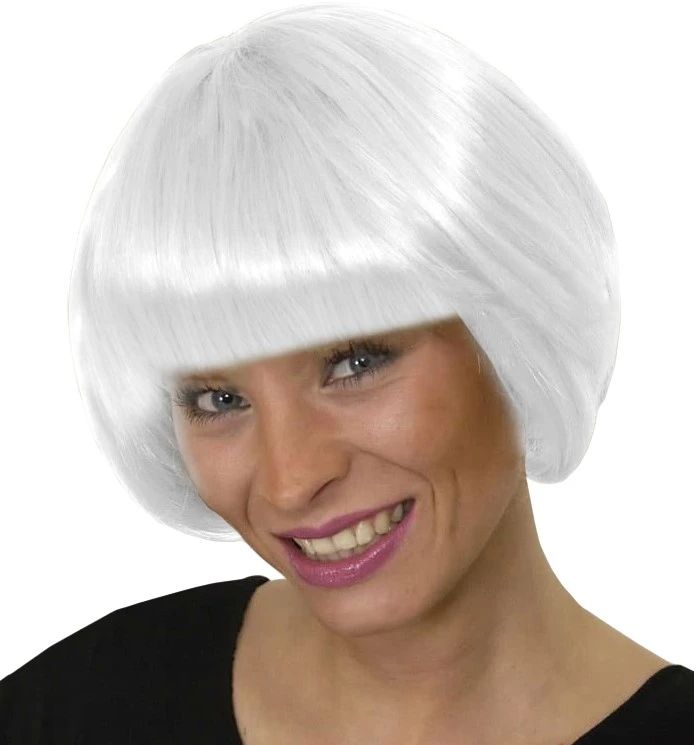 Overig Pruik Pigalle Wit