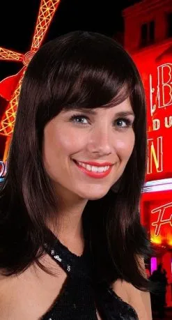 Overig Pruik Selina Luxe Bruin