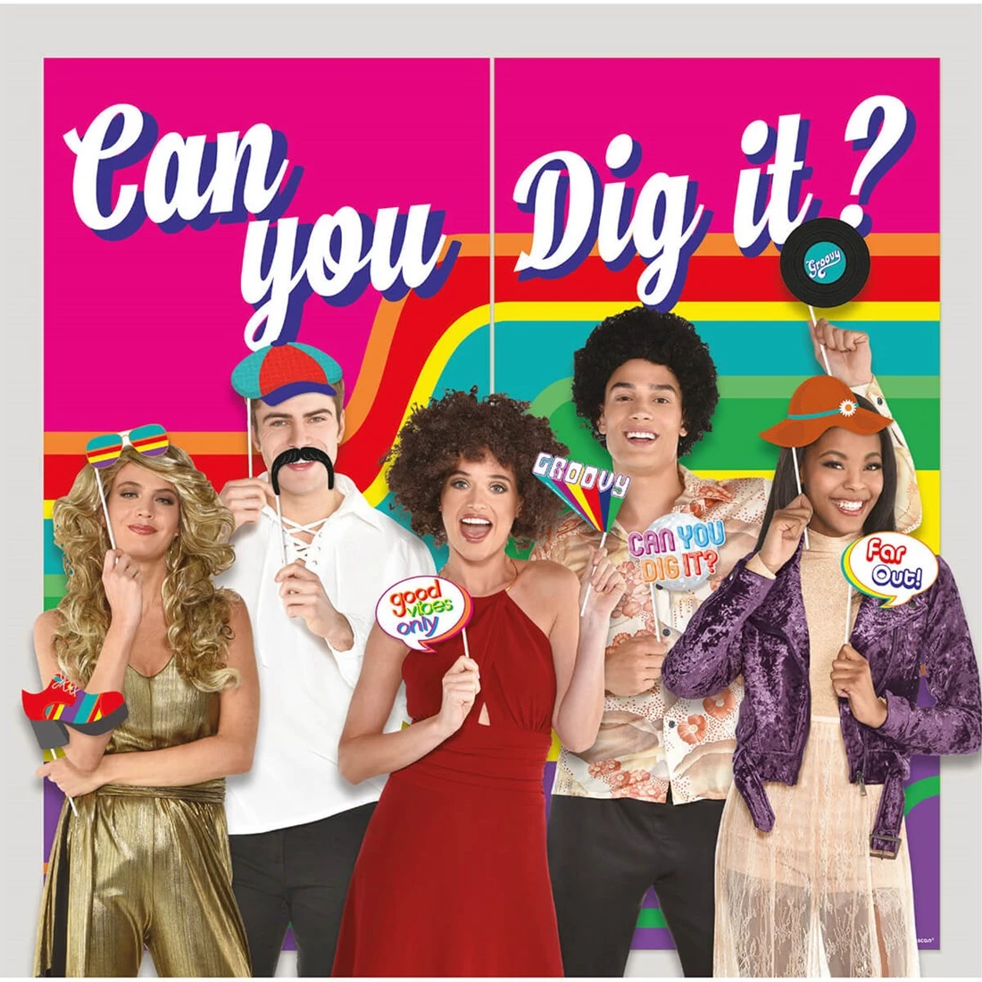 Overig Scene Setter + Photo Booth Props Can You Dig It