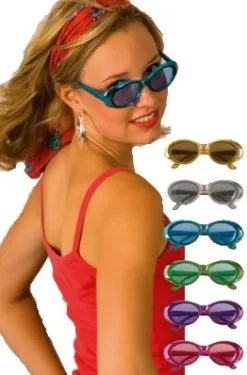 Overig Seventies Bril Lilly Groen