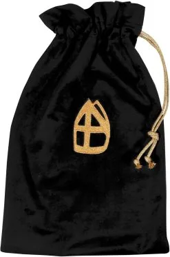 Overig Strooizak Zwarte Piet Luxe Zwart