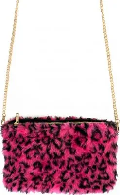 Overig Tasje Panter Roze Voor Dames