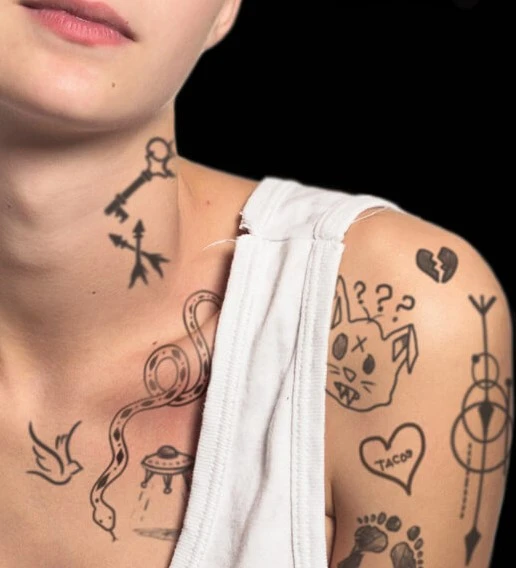 Overig Tattoos Hipster