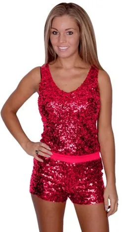 Overig Topje Pailletten Pink